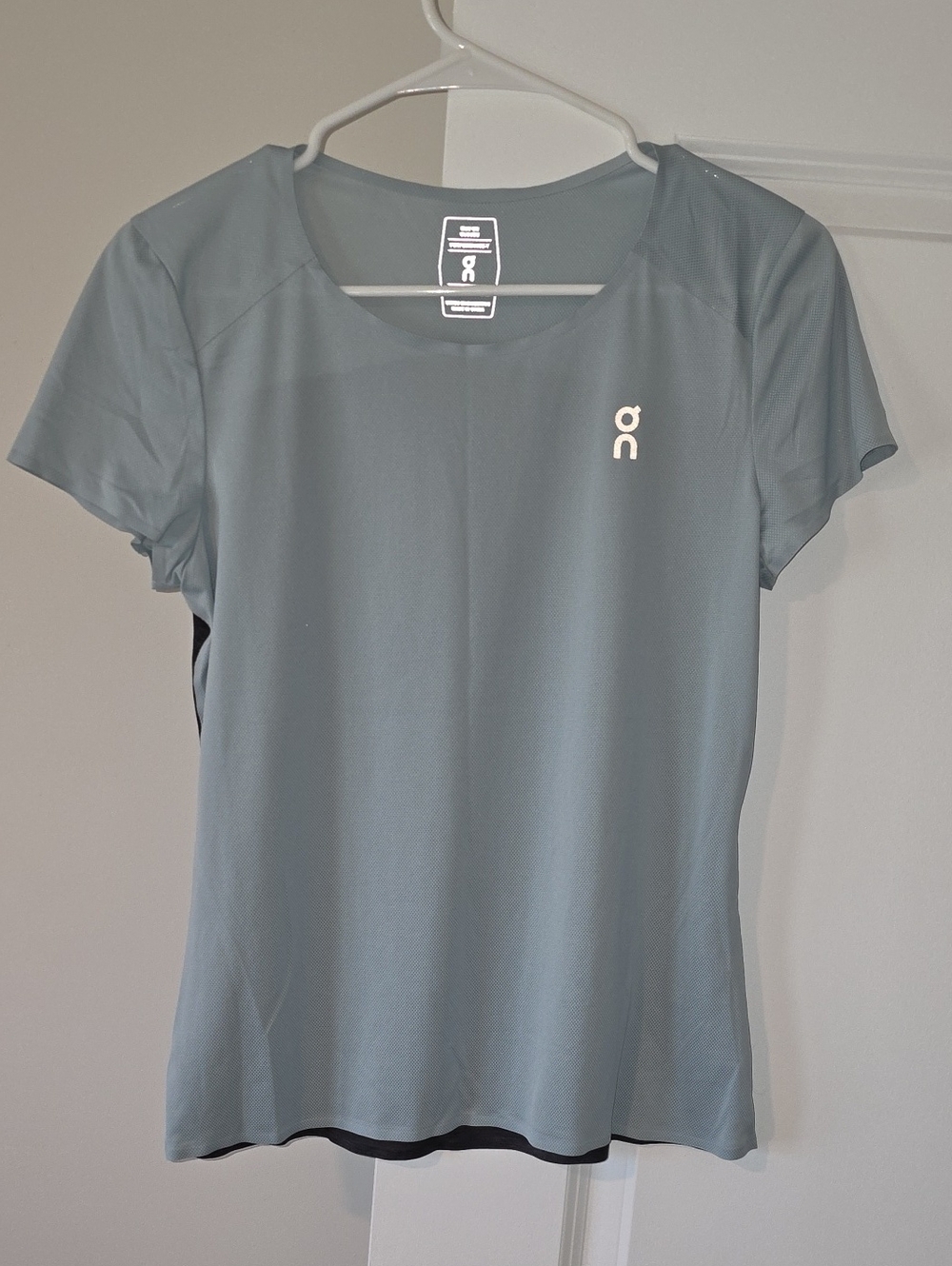 On Running Women's Short Sleeve Tee in Slate Blue